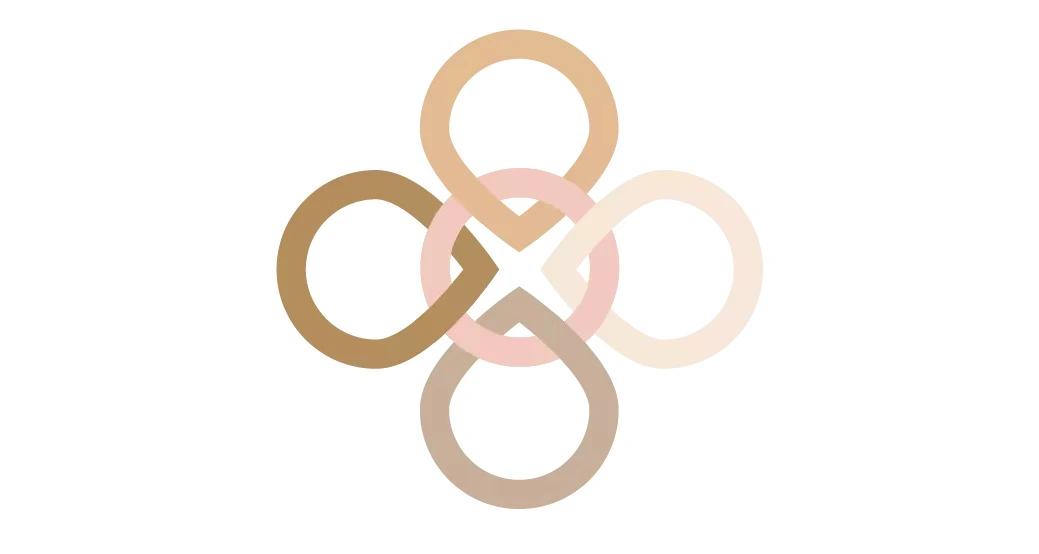 Figure 4: An gender icon inspired by community and inter-connectedness. The colors symbolize a spectrum of skin tones.